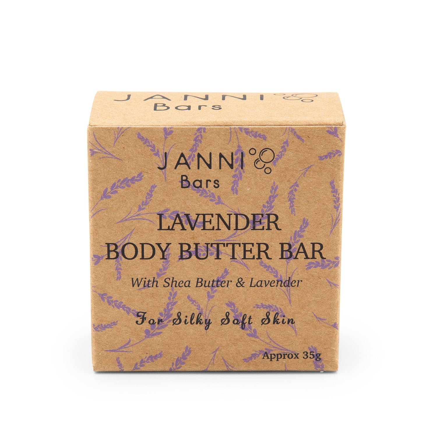 Janni Bars Body Janni Bars Solid Body Butter Moisturizing Bar - Lavender