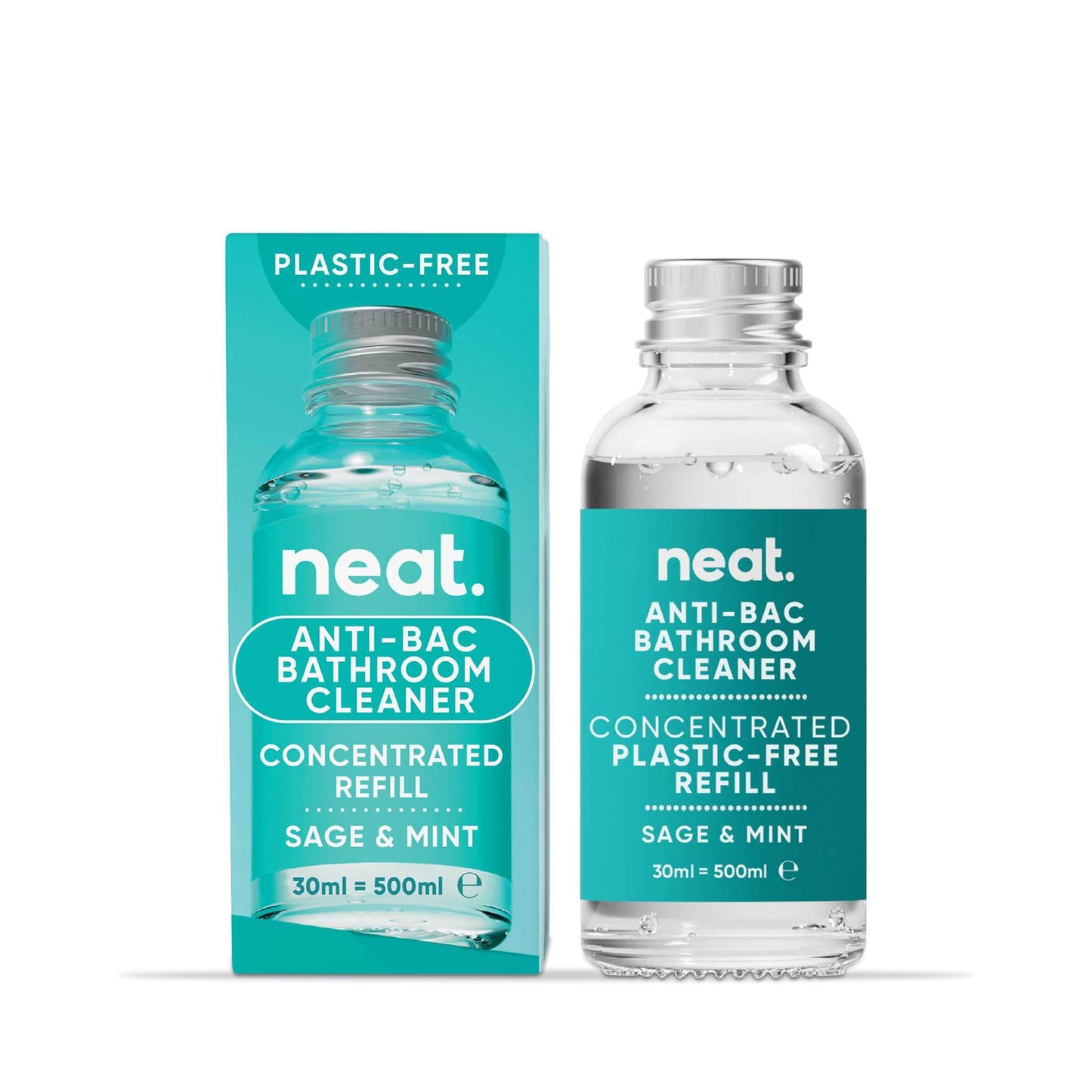 neat. Cleaning Detergents neat - Concentrated Anti-Bac Bathroom Cleaner Refill - Sage & Mint