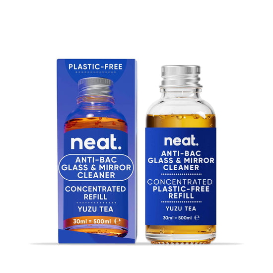 neat. Cleaning Detergents neat - Concentrated Anti-Bac Glass & Mirror Cleaner Refill - Yuzu Tea