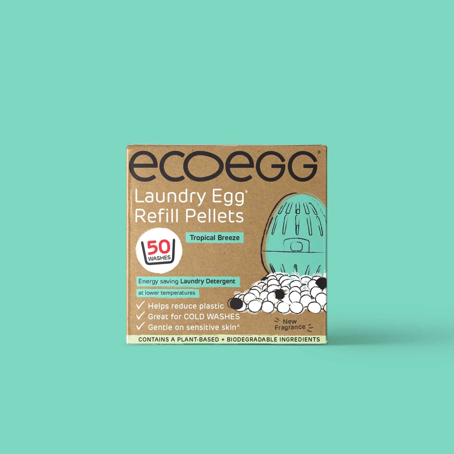Eco Egg Laundry Eco Egg - Laundry Egg Refills - Tropical Breeze