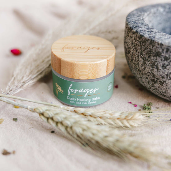 Forager Skincare Irish Daisy Healing Balm - All in One Skincare Salve with Lavender - Forager