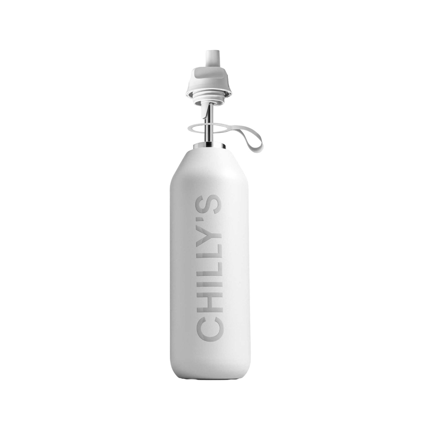 Chilly's Water Bottles Chilly's Series 2 Insulated Flip Sports Bottle - Granite Grey