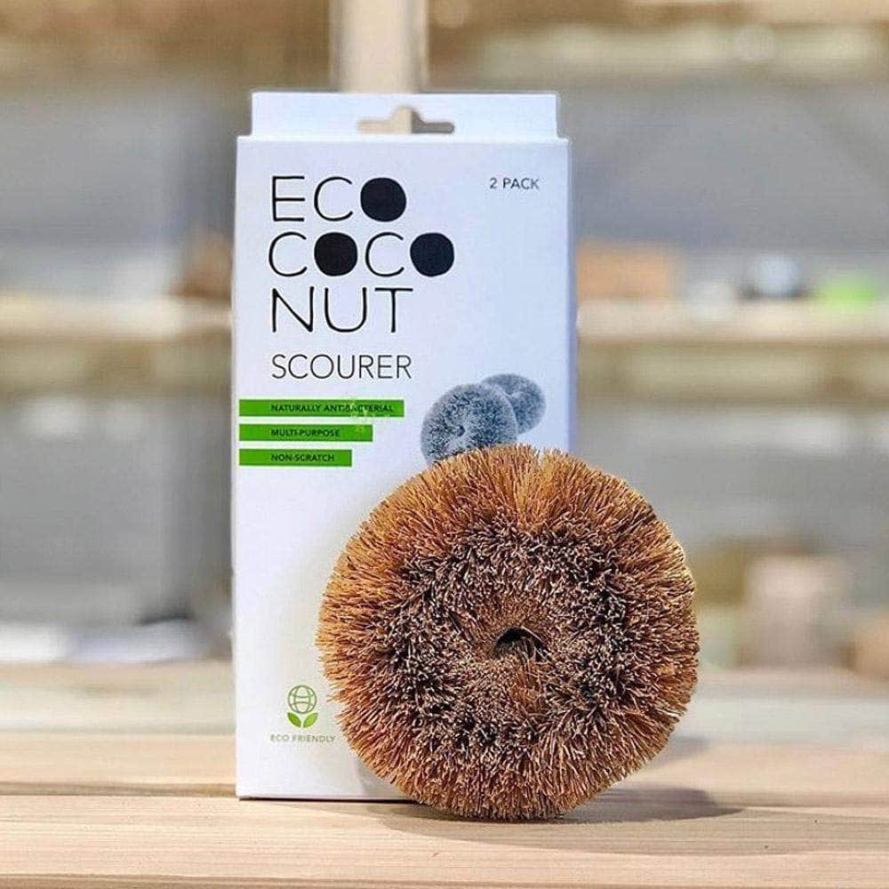 EcoCoconut Brushes EcoCoconut Scourers - Pack of 2
