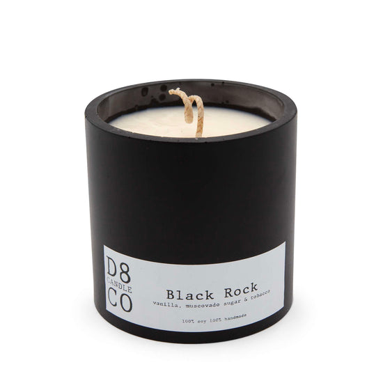 D8 Candle Co. Candles Black Rock Candle - D8 Candle Co.