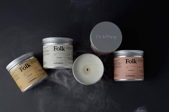 FieldDay Candles FieldDay Folk Collection Tin Candle 235g/45hrs - Gather