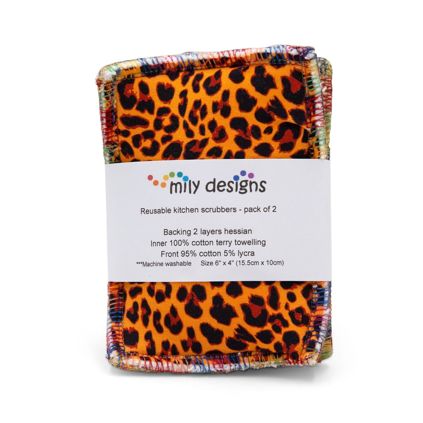 Mily Designs Cloths Mily Designs Reusable ­Kitchen Scrubbers / Unsponges - 2 Pack - Surprise Prints
