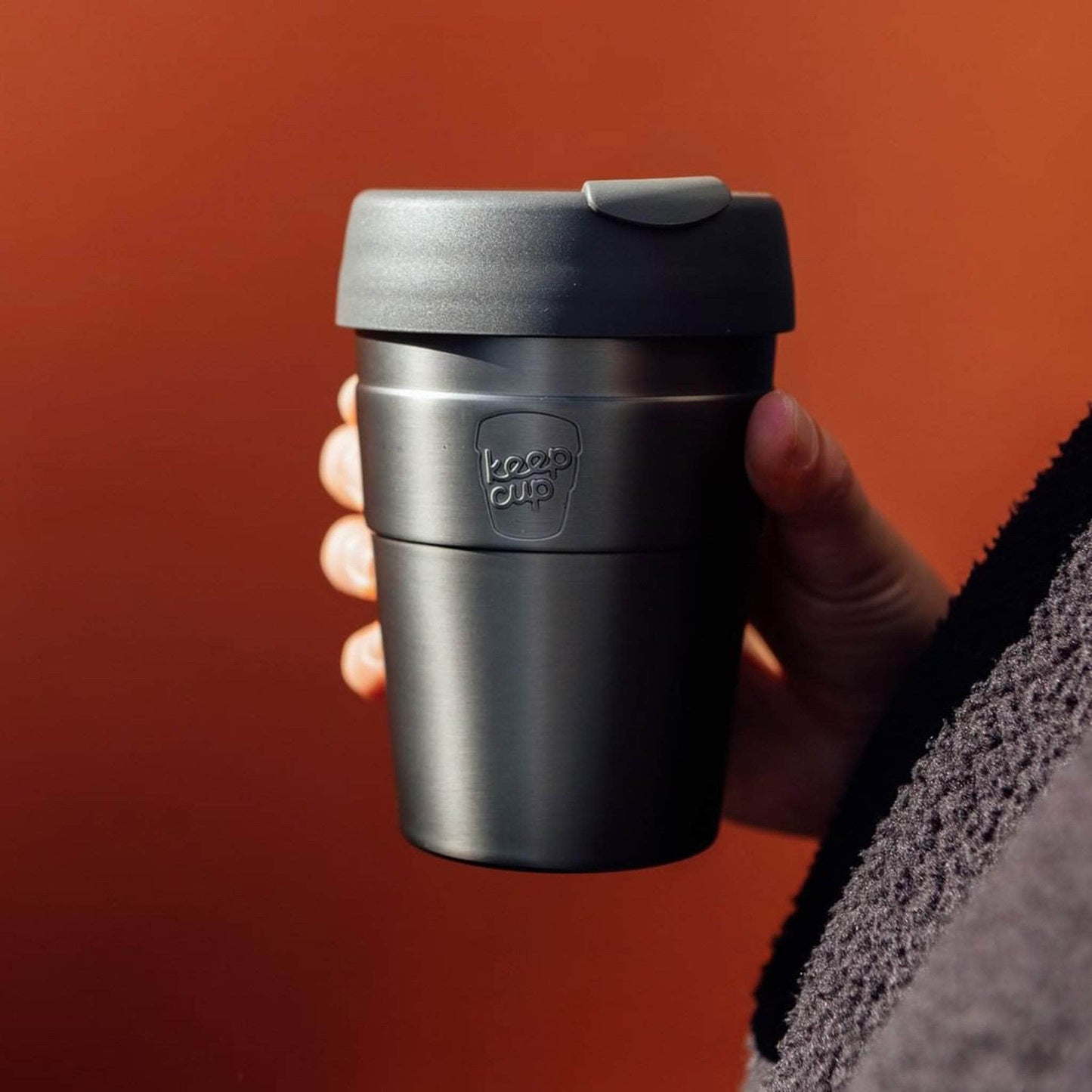 Keepcup Thermal Coffee Cups KeepCup Thermal Insulated Reusable Coffee Cup  12oz Med Nitro