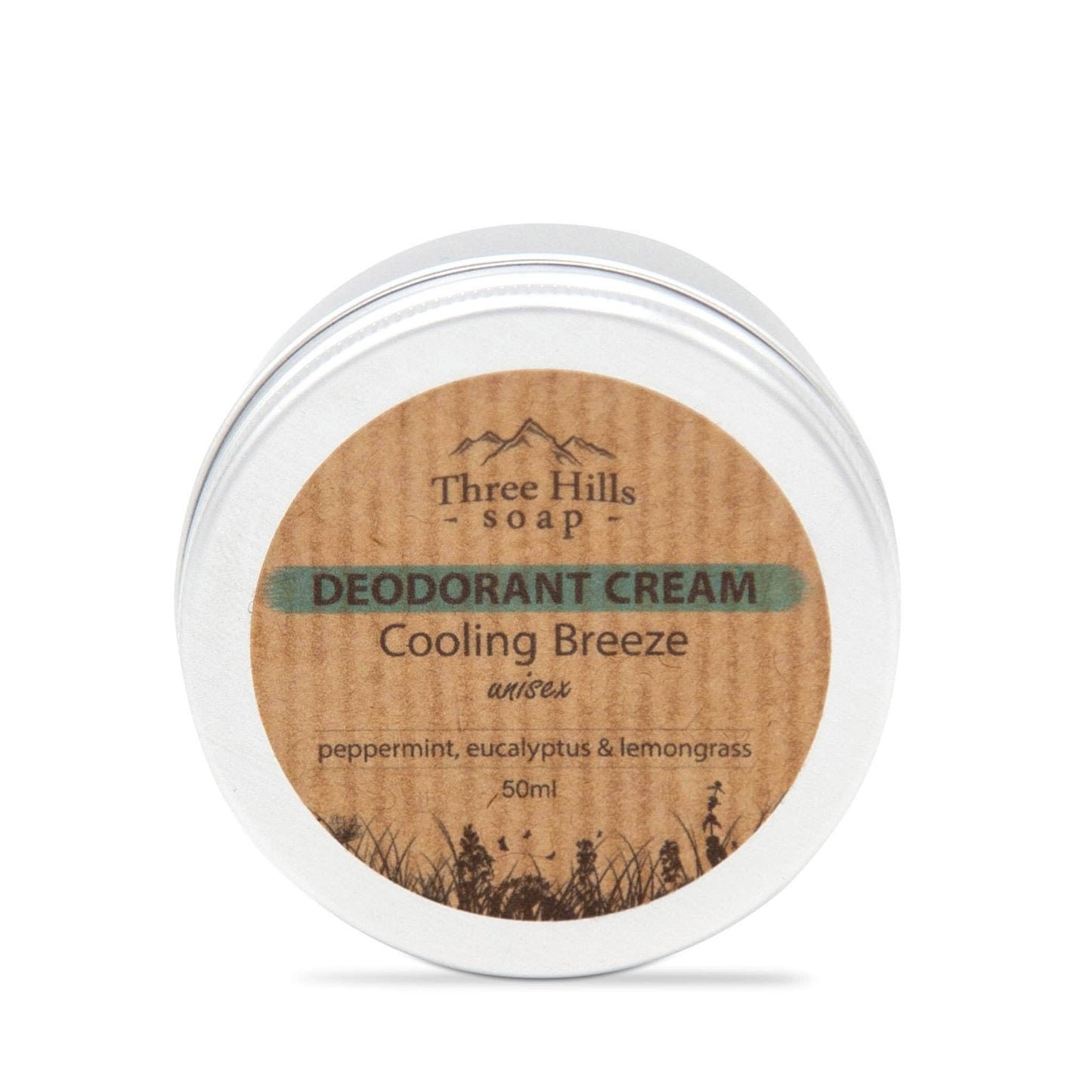 Three Hill Soaps Deodorant Three Hills - Deodorant Cream “Cooling Breeze”