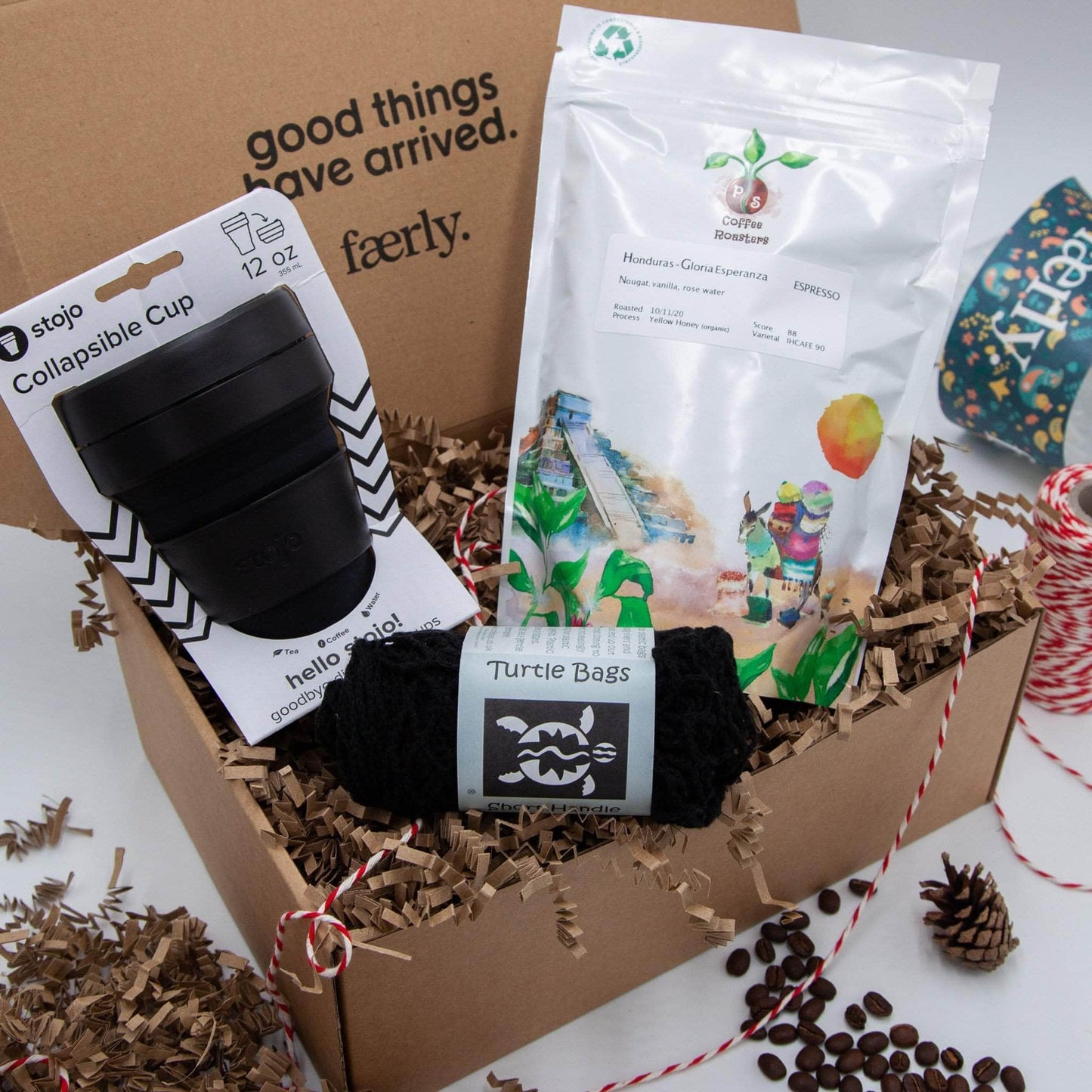 Faerly Gift Box Ink Black Coffee Lovers Gift Box
