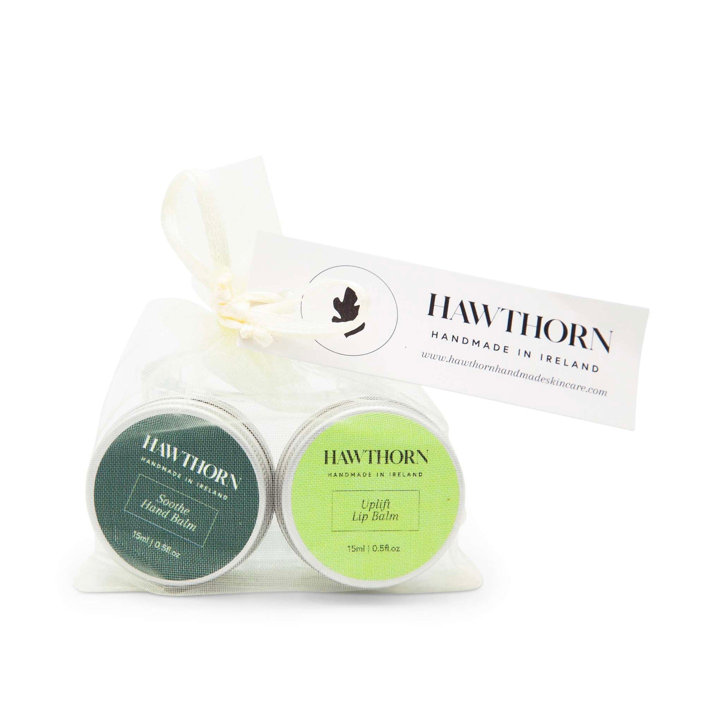 Hawthorn Handmade Skincare Liquid Hand Soap Hand and Lip Gift Set - Soothe + Uplift - Hawthorn Skincare