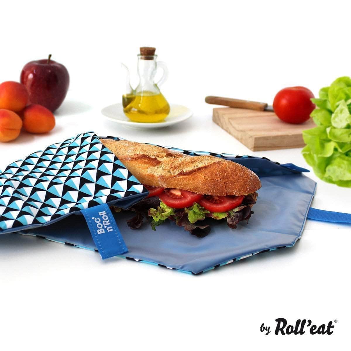 Roll N Eat Lunchboxes Roll N Eat - Boc N' Roll Tiles - Mixed Colours