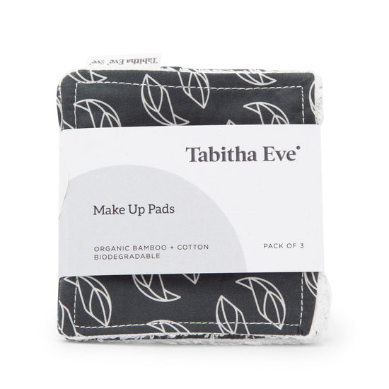 Tabitha Eve Make Up Reusable Bamboo & Cotton Make Up Pads - Set of 3 (Surprise Prints) - Tabitha Eve