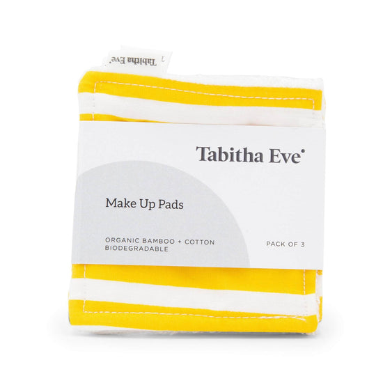 Tabitha Eve Make Up Reusable Bamboo & Cotton Make Up Pads - Set of 3 (Surprise Prints) - Tabitha Eve