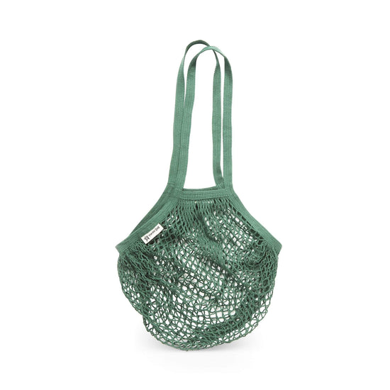 Turtle Bags Shopping Bags Turtle Bags - Longhandled String Bags - Bottle Green