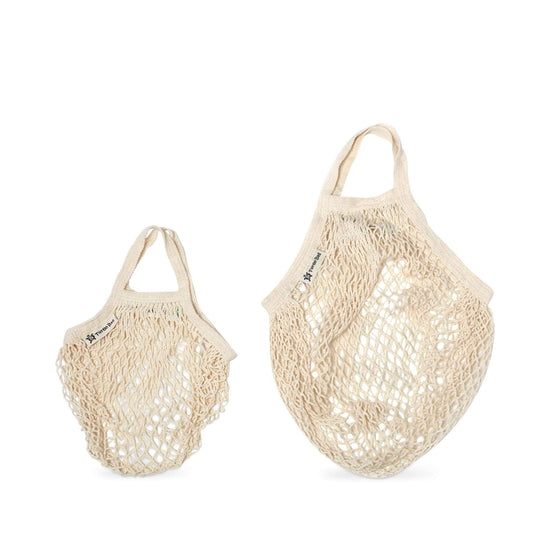 Turtle Bags Shopping Bags Turtle Bags - Shorthandled String Bags - Kids - Natural