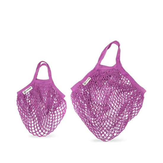 Turtle Bags Shopping Bags Turtle Bags - Shorthandled String Bags - Kids - Purple