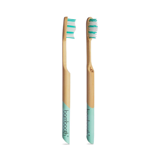 Bambooth Toothbrush Bamboo Toothbrush Medium - Aquamarine