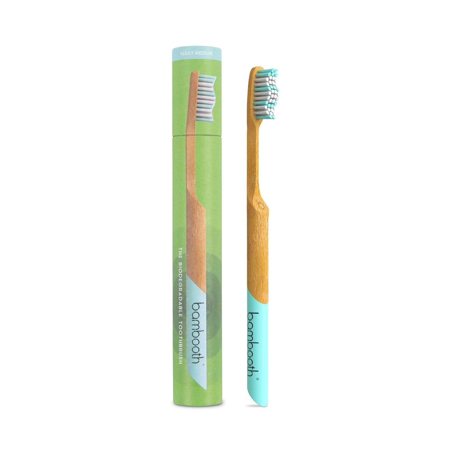 Bambooth Toothbrush Bamboo Toothbrush Soft - Aqua Marine