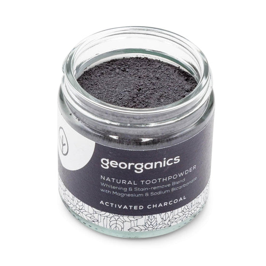 Georganics Toothpaste Georganics - Toothpowder - Activated Charcoal 60ml