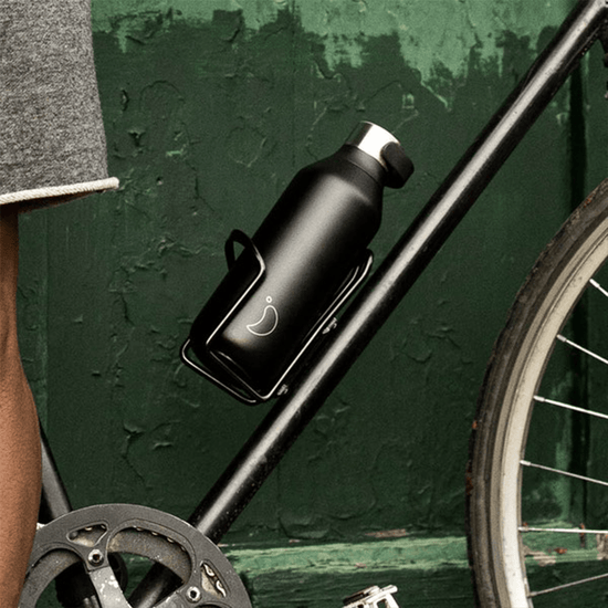 Chilly's Water Bottles Chilly’s 500ml Series 2 Stainless Steel Water Bottle - Abyss Black