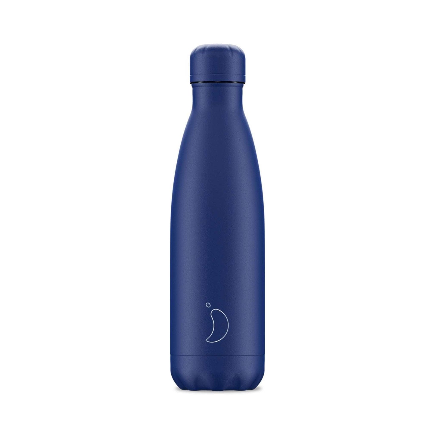 Chilly's Water Bottles Chilly's Reusable Bottle - 500ml, S/Steel,  Matte All Blue