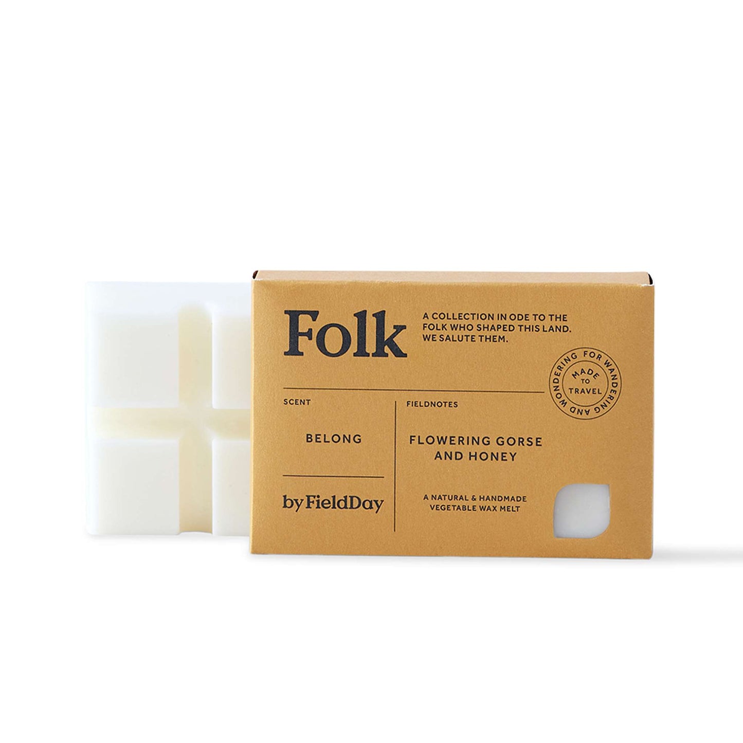 FieldDay Wax Tarts Belong Folk Wax Melts - Natural Vegetable Wax Melts - FieldDay