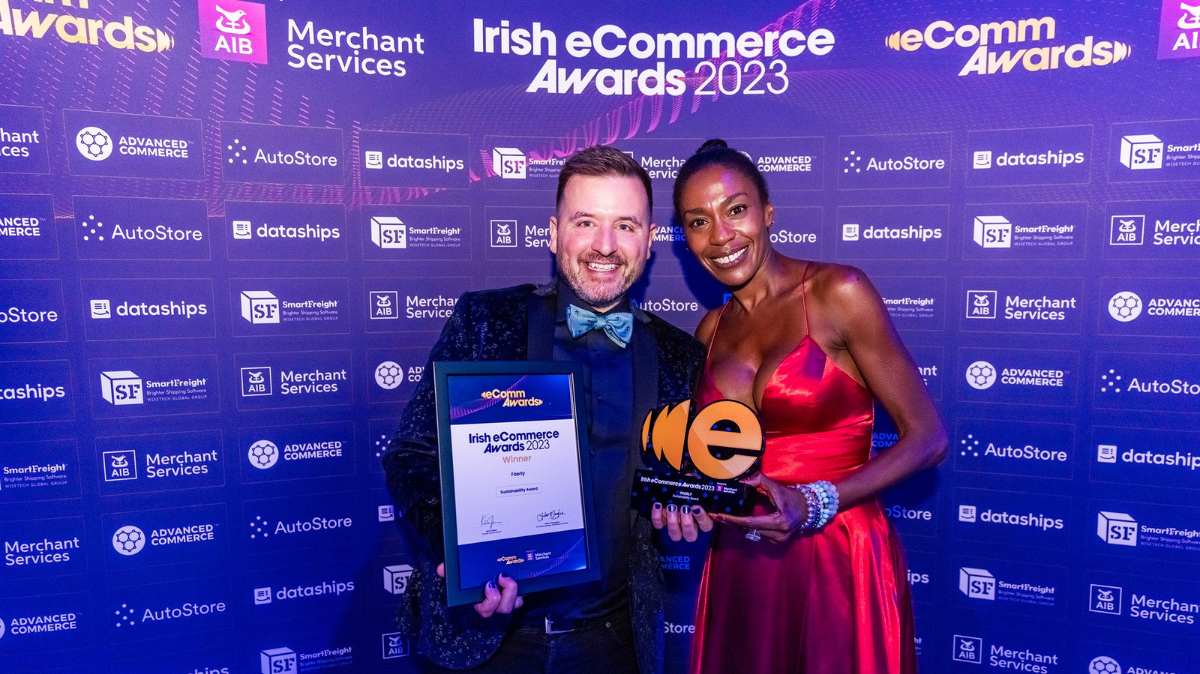 Faerly Wins Sustainability Award at Irish Ecommerce Awards: It Takes a Village!