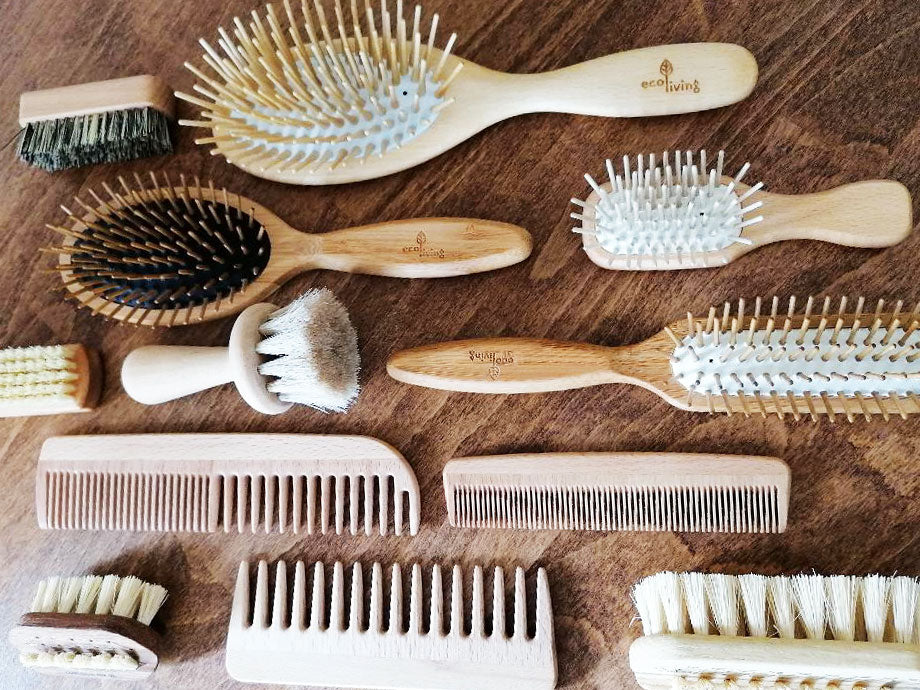 The benefits of using a wooden hairbrush or comb