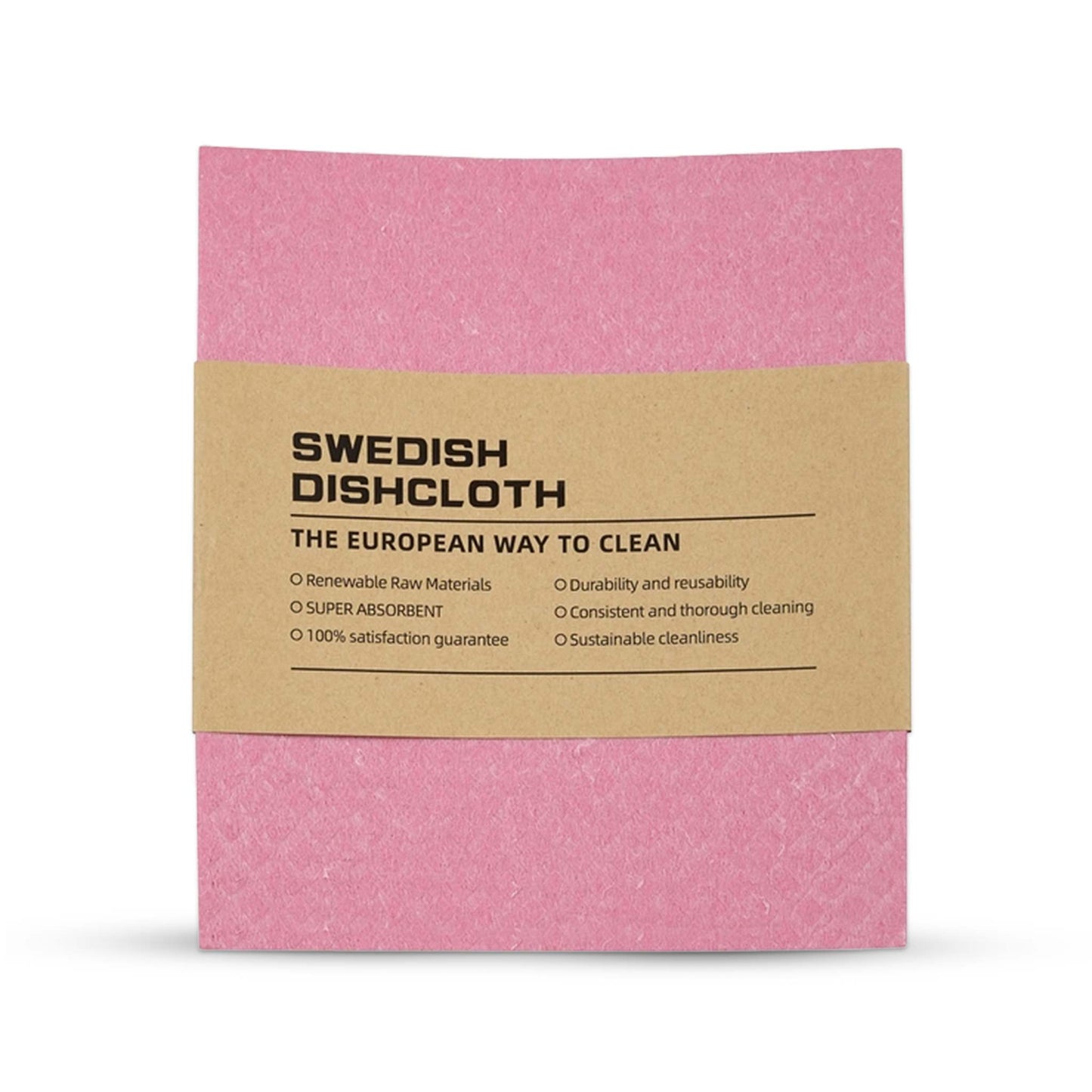 RE:GN Reusable Cellulose Swedish Dishcloths - Pack of 4