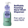 neat. Liquid Soap Neat Refillable Foaming Hand Wash Dispenser - Aluminium - Plant-Based - Plastic-Free