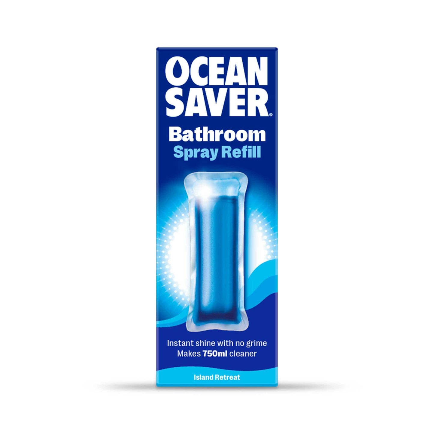 Ocean Saver All-Purpose Cleaners Bathroom Cleaner Refill Drop - Island Retreat - Ocean Saver
