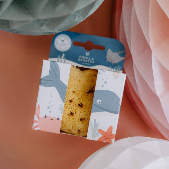 Croll & Denecke Baby Croll & Denecke – Natural Sponge for Babies – Mediterranean & Biodegradable – 10.5cm
