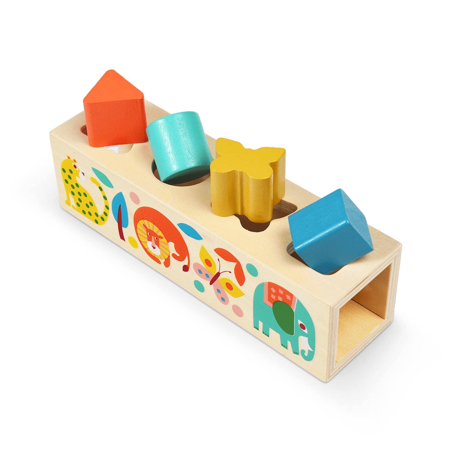 Rex Baby Toys & Activity Equipment Wooden Shape Sorter - Wild Wonders - Rex London