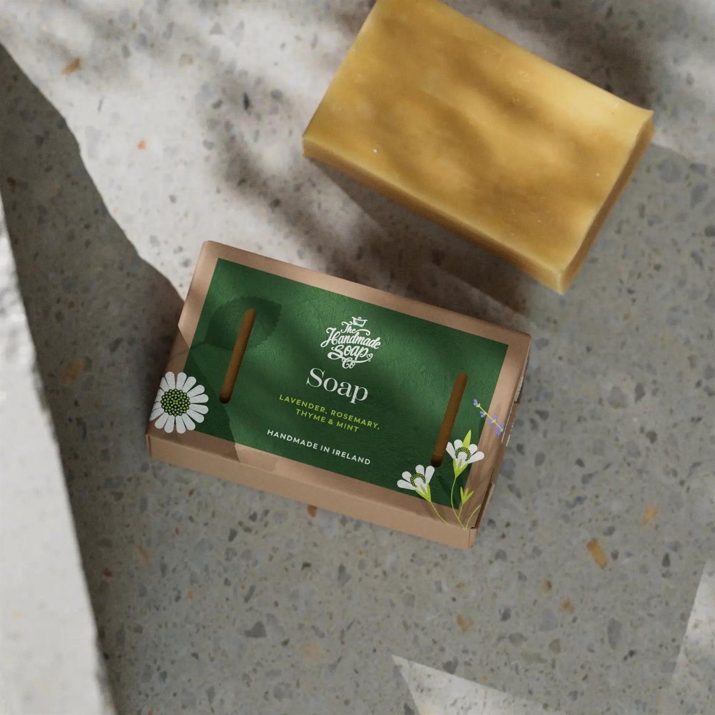 The Handmade Soap Company Bar Soap Soap Bar - Lavender, Rosemary, Thyme & Mint, 140g - The Handmade Soap Company