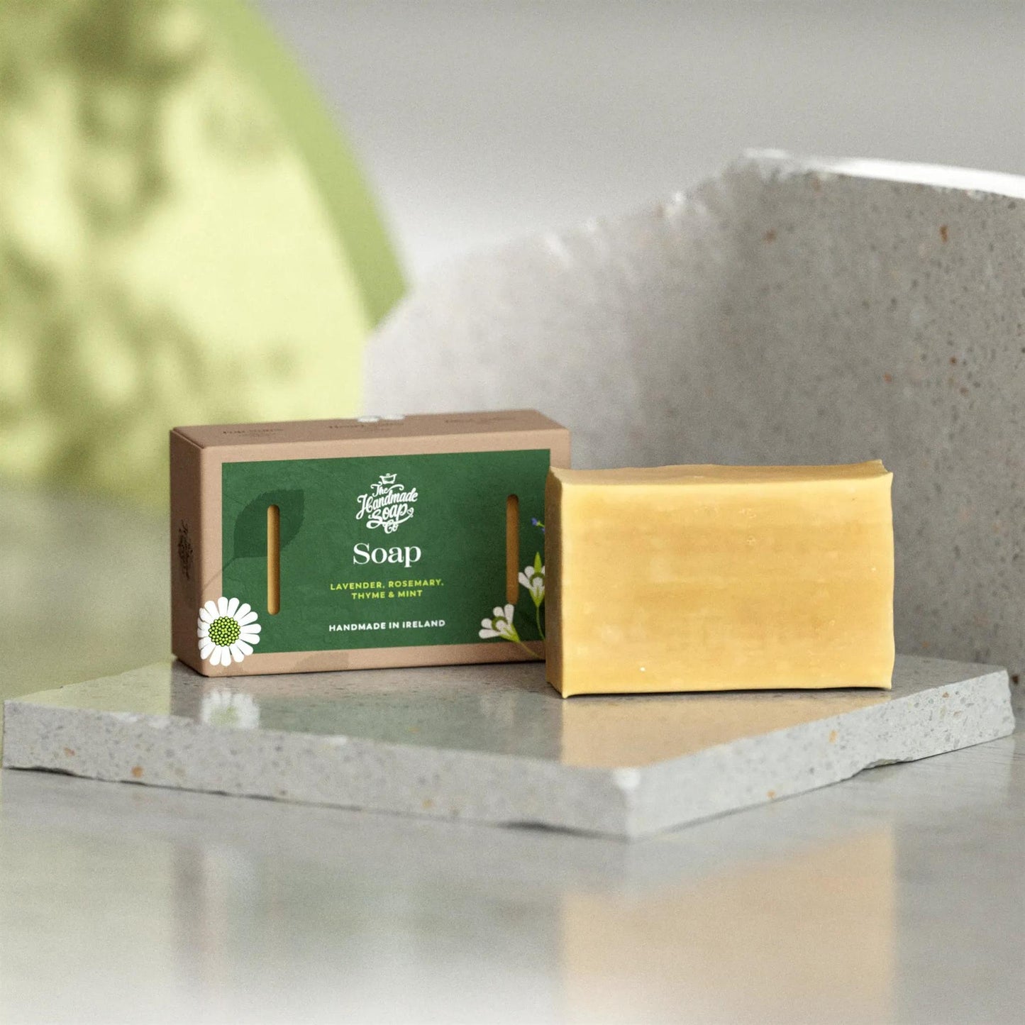 The Handmade Soap Company Bar Soap Soap Bar - Lavender, Rosemary, Thyme & Mint, 140g - The Handmade Soap Company