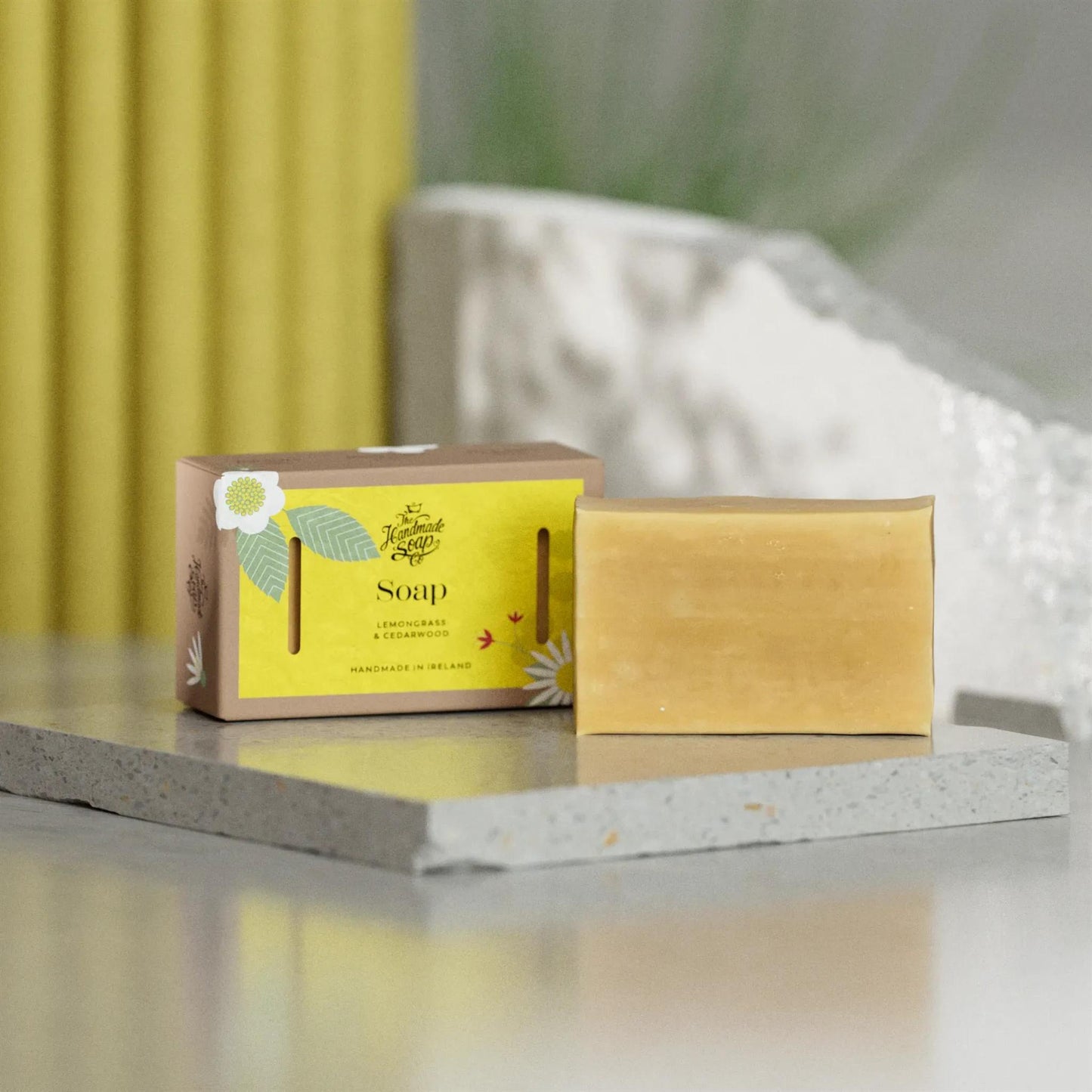 The Handmade Soap Company Bar Soap Soap Bar - Lemongrass & Cedarwood, 140g - The Handmade Soap Company
