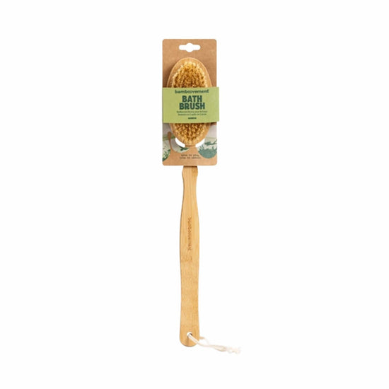 Bamboovement Bath Accessory Bamboo Bath Brush - Plastic Free & Vegan - Bamboovement