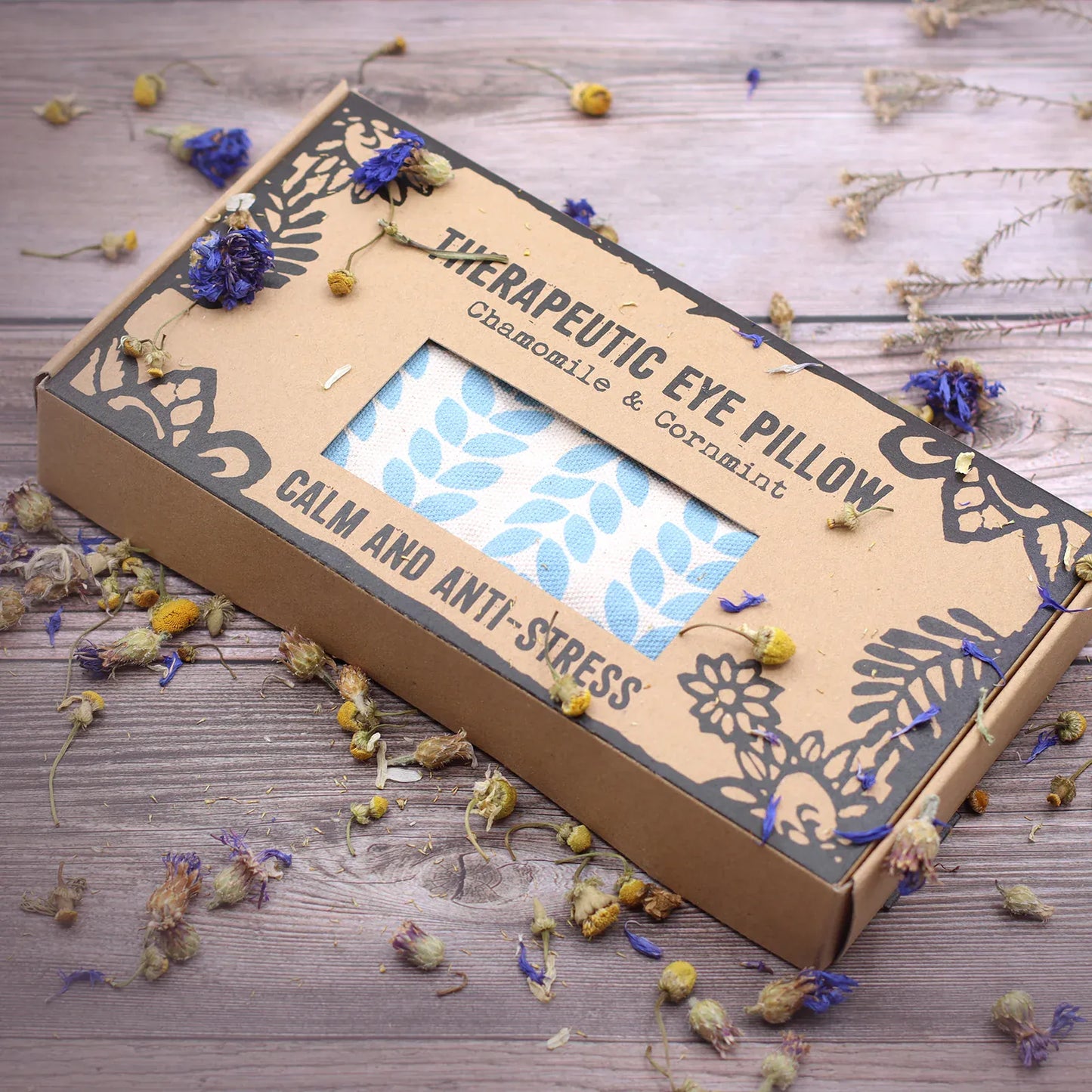 Ancient Wisdom Bath & Body Gift Sets Eye Pillow - Calm and Anti-Stress - Chamomile & Cornmint - Agnes & Cat