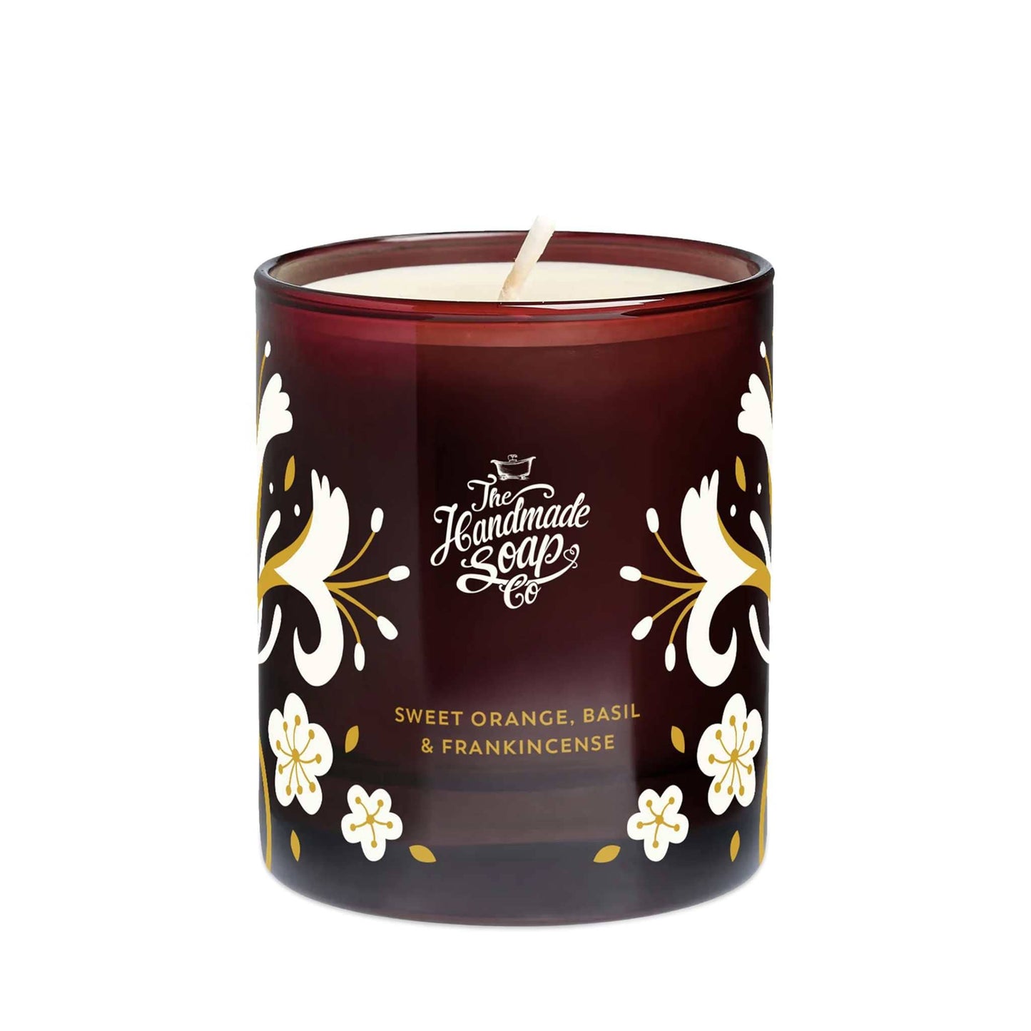 The Handmade Soap Company bath & body Signature Home Fragrance Set - Sweet Orange, Frankincense & Basil - Candle & Diffuser - The Handmade Soap Company