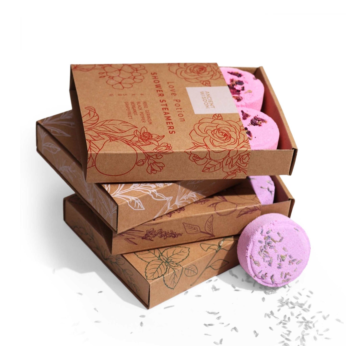 Ancient Wisdom bath & body Zen Shower Steamers - 4 Pack - Aromatherapy - Ancient Wisdom