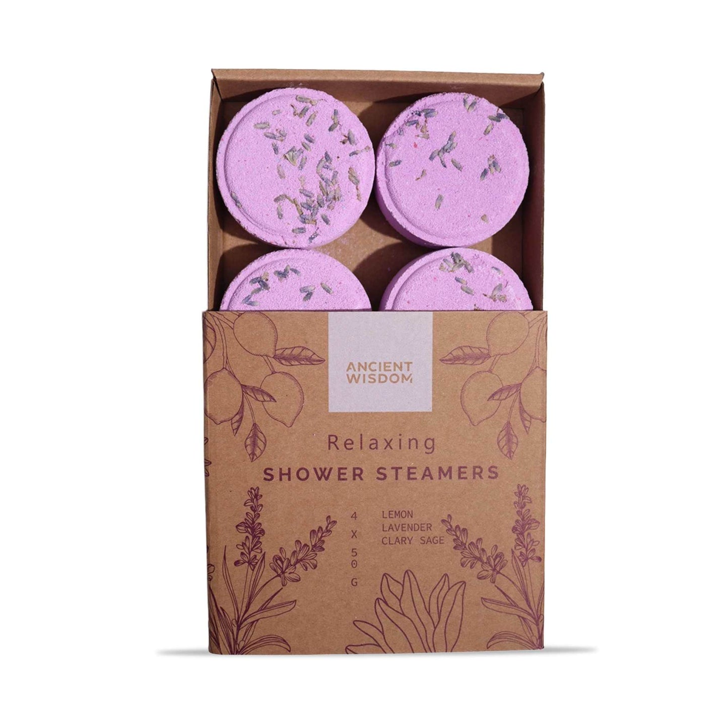 Ancient Wisdom bath & body Zen Shower Steamers - 4 Pack - Aromatherapy - Ancient Wisdom