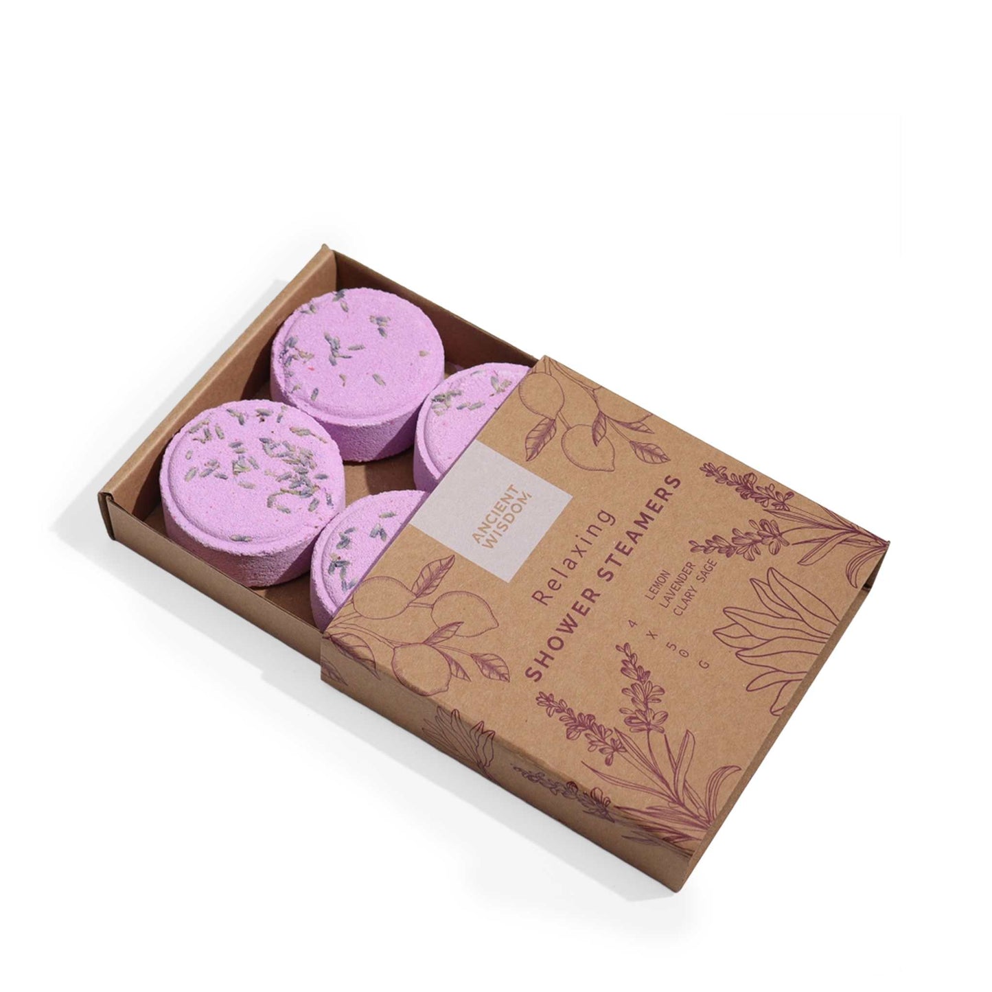 Ancient Wisdom bath & body Zen Shower Steamers - 4 Pack - Aromatherapy - Ancient Wisdom