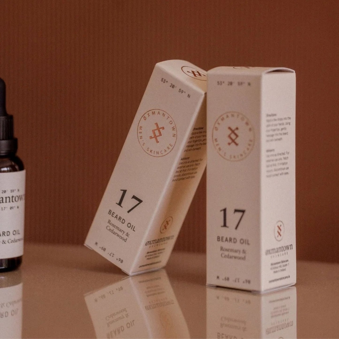 Oxmantown Beard Oil No.17 Beard Oil - Rosemary & Cedarwood - 30ml - Oxmantown Skincare