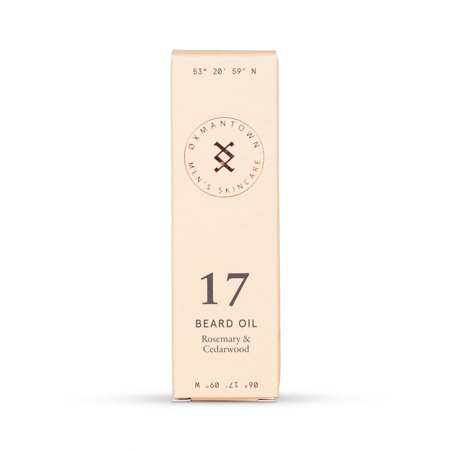 Oxmantown Beard Oil No.17 Beard Oil - Rosemary & Cedarwood - 30ml - Oxmantown Skincare