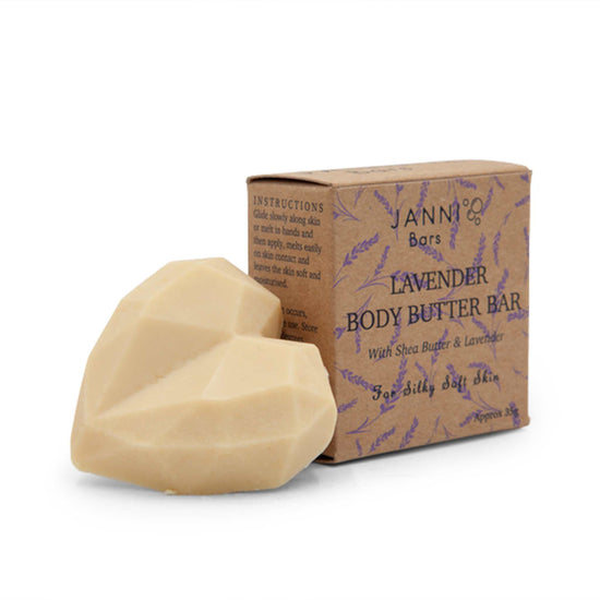 Janni Bars Body Janni Bars Solid Body Butter Moisturizing Bar - Lavender
