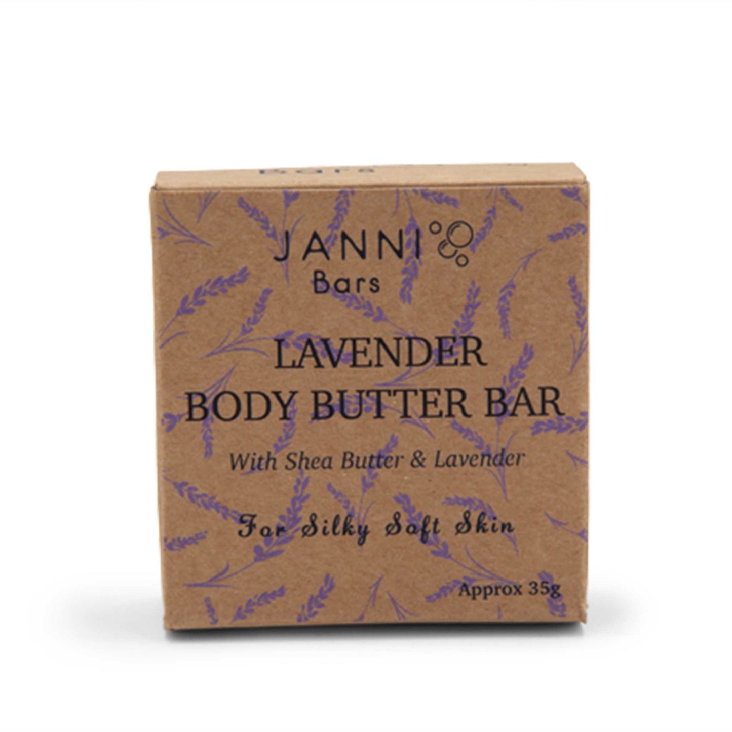 Janni Bars Body Janni Bars Solid Body Butter Moisturizing Bar - Lavender