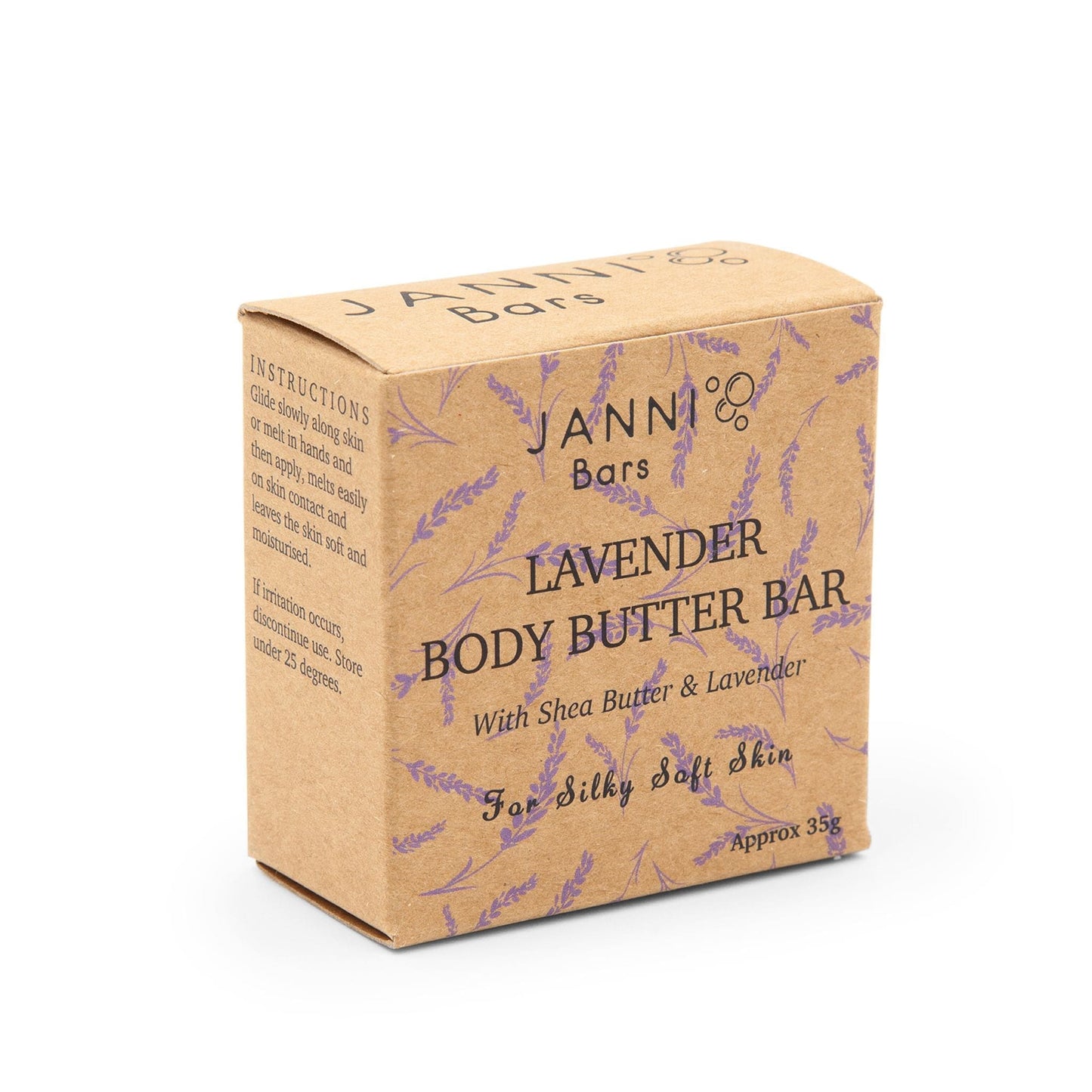 Load image into Gallery viewer, Janni Bars Body Janni Bars Solid Body Butter Moisturizing Bar - Lavender
