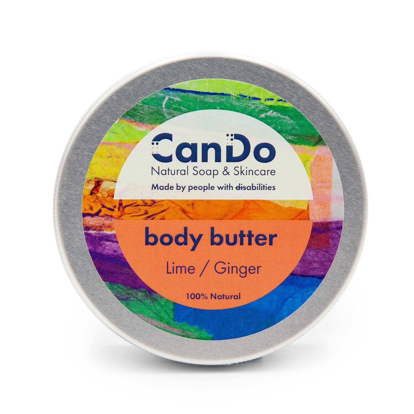 CanDo Bodycare Body Butter Lime & Ginger 135g