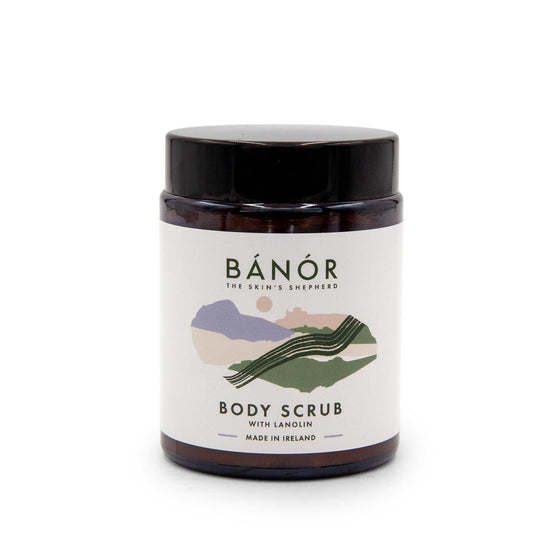 Bánór Bodycare Butter Body Scrub with Sea Salt and Lanolin 180ml - Bánór