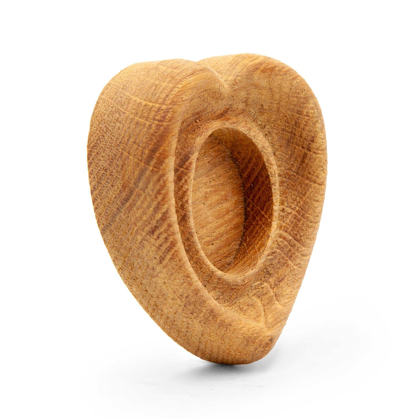 Faerly Candle Holder Oak Tealight Holder - Heart
